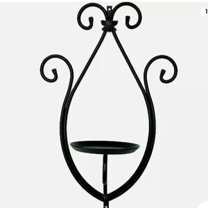 Longaberger Foundry Wall Sconce Wrought Iron Candle Holder!